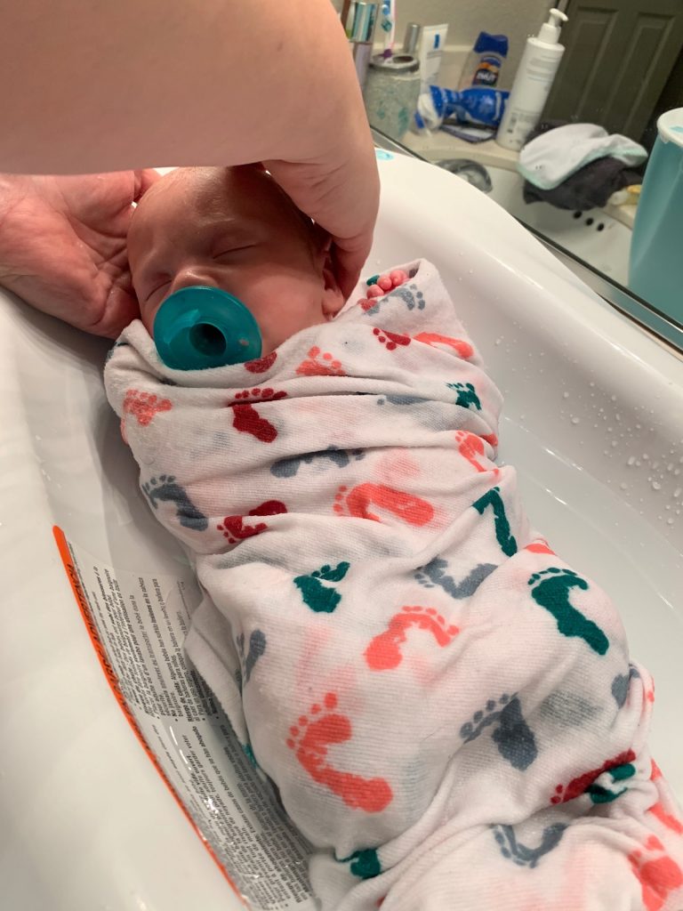 The Swaddle Bath For Newborns Is AMAZING! 96.5 KOIT