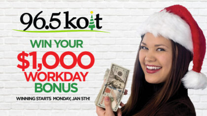 $1,000 Employee Of The Day...