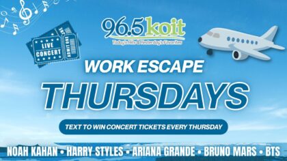 96.5 KOIT Work Escape Thursdays...